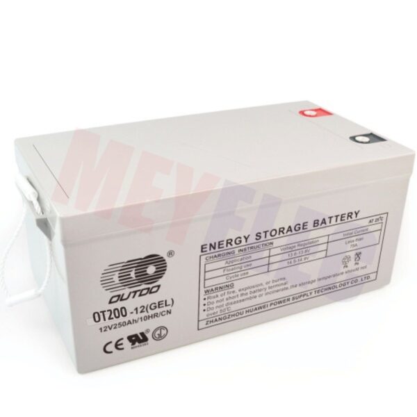 Batterie solaire OUTDO GEL 200AH 12V